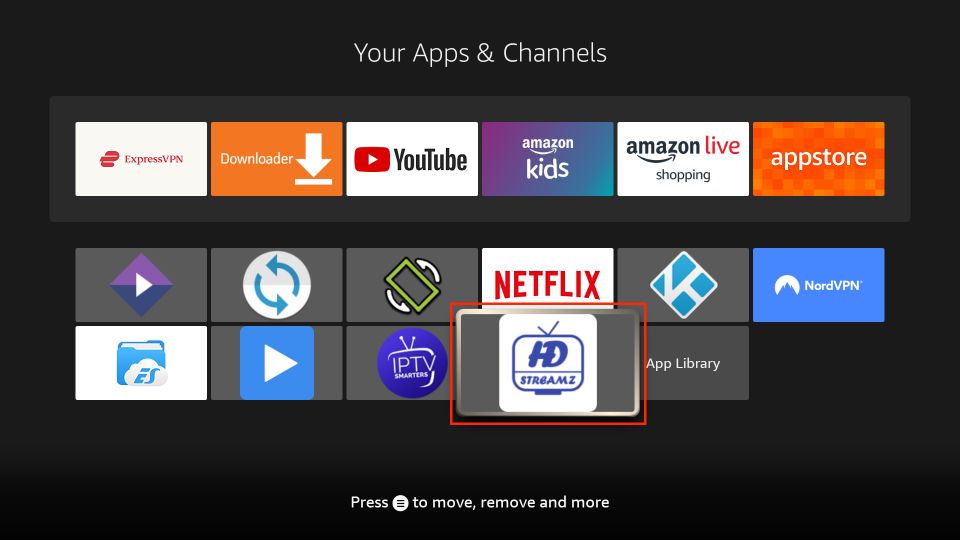 How to install the HD Streamz app on Firestick